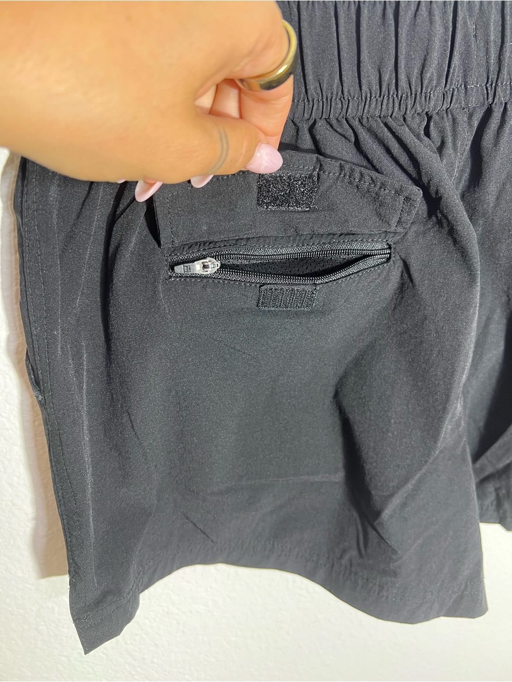 AVALANCHE • black Jordan athletic shorts 4” inseam size small - Picture 7 of 9